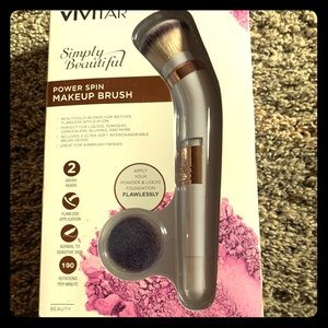 Vivitar Spin Makeup Application Brush. NIB